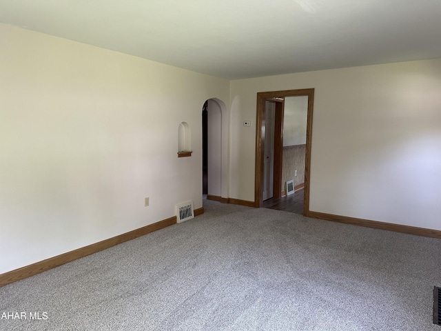 328 Avalon Rd, Altoona, PA 16601 - spare room with carpet flooring and arched walkways