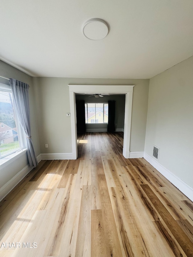 5017 Highland Park Ave, Altoona, PA 16602 - empty room with light wood-type flooring and baseboards