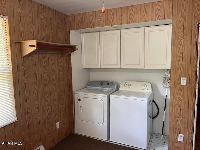 6331 Hyndaman Rd, Buffalo Mills, PA 15534 - laundry room featuring cabinet space and independent washer and dryer