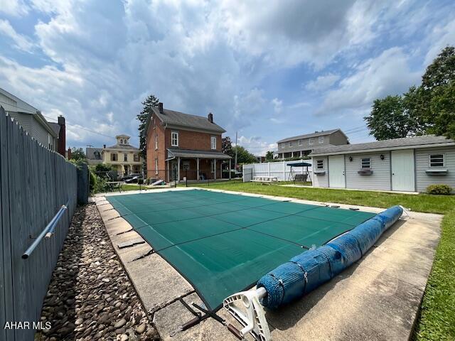 522 Wayne St, Hollidaysburg, PA 16648 - view of pool with an outbuilding
