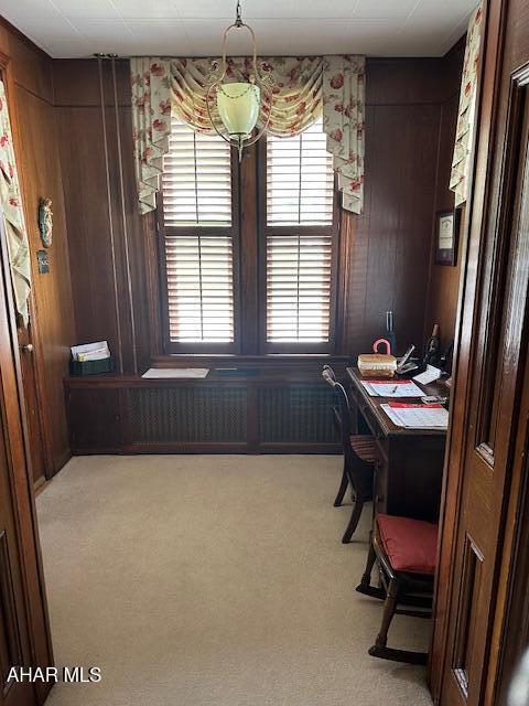 522 Wayne St, Hollidaysburg, PA 16648 - office space with light colored carpet and wood walls