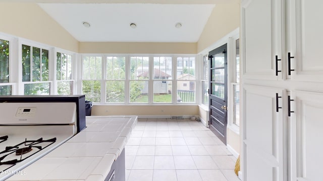 1113 Broadway, Altoona, PA 16601 - sunroom with vaulted ceiling and tile patterned floors