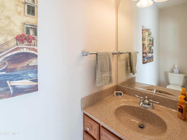 219 Scenic Pine Dr, Hollidaysburg, PA 16648 - bathroom featuring vanity and toilet