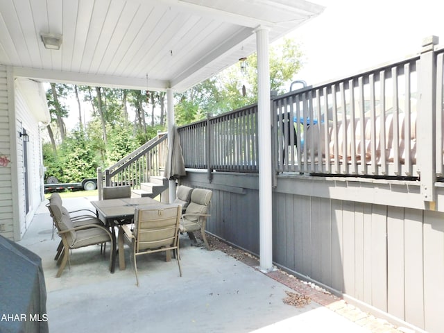 view of patio / terrace