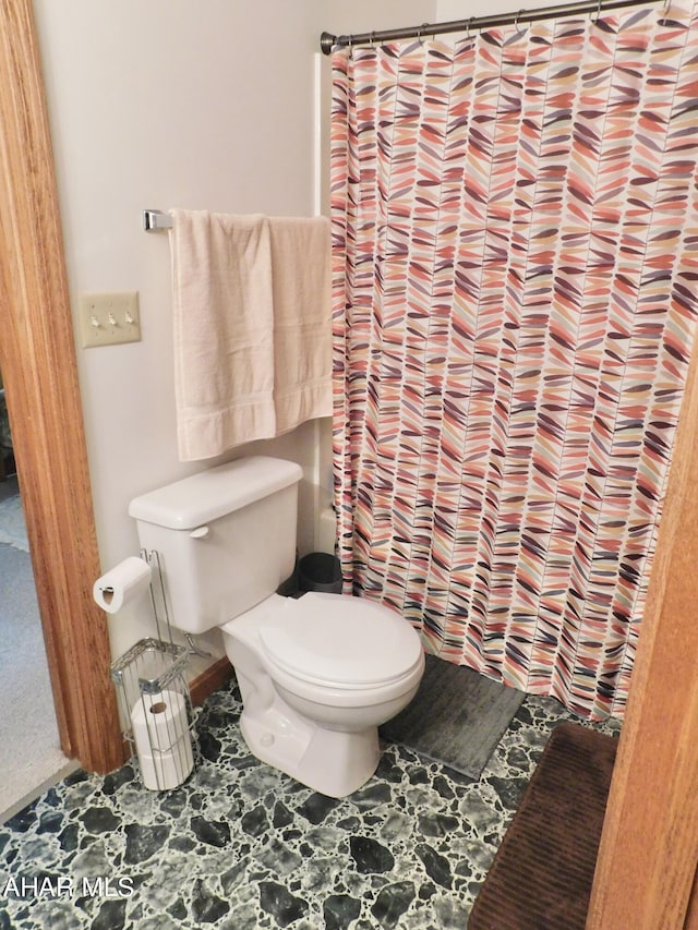 bathroom with toilet