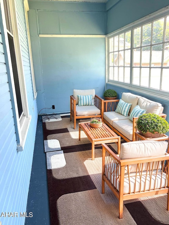 1008 N 3rd St, Altoona, PA 16601 - sunroom featuring an outdoor living space and healthy amount of natural light