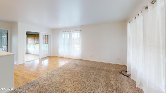 904 Holliday Hills Dr, Hollidaysburg, PA 16648 - empty room with light wood-style flooring and recessed lighting