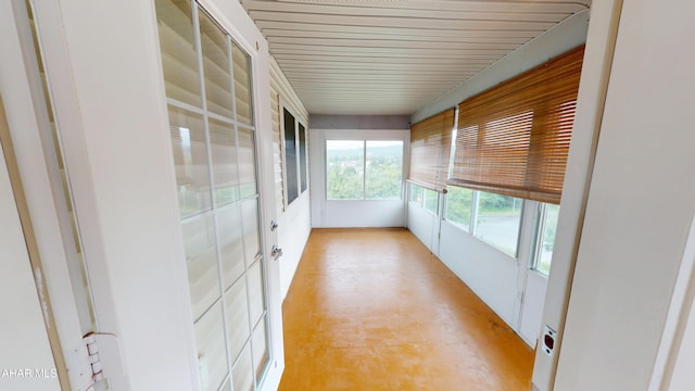 904 Holliday Hills Dr, Hollidaysburg, PA 16648 - unfurnished sunroom with finished concrete floors