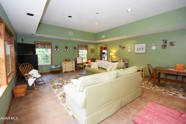 view of living room