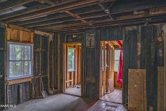 miscellaneous room featuring plenty of natural light