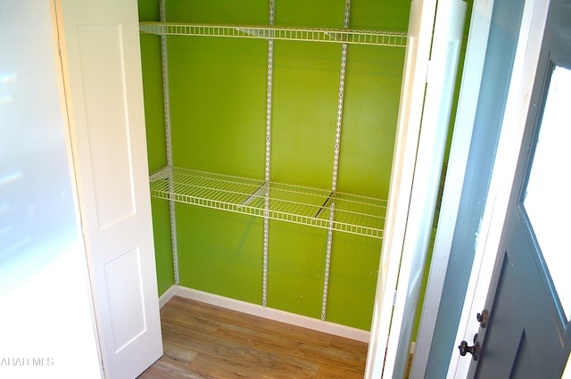 view of closet