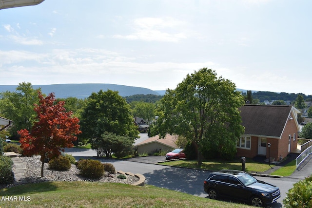 view of mountain feature