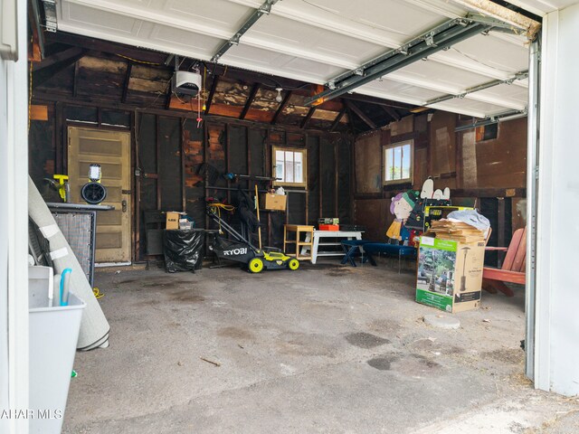 1108 22nd Ave, Altoona, PA 16601 - garage featuring a garage door opener