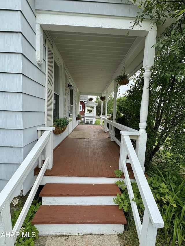 6 B St, Coudersport, PA 16915 - view of wooden porch