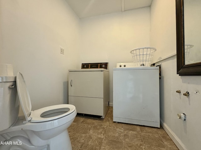 6 B St, Coudersport, PA 16915 - washroom featuring washer and dryer and baseboards