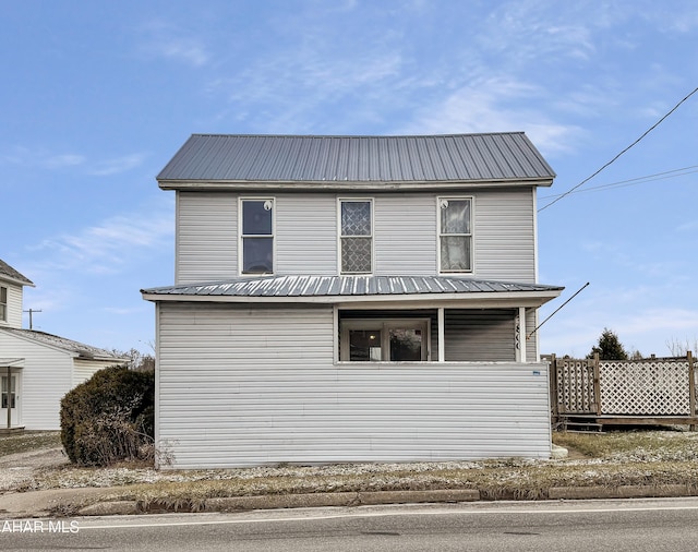 view of side of home