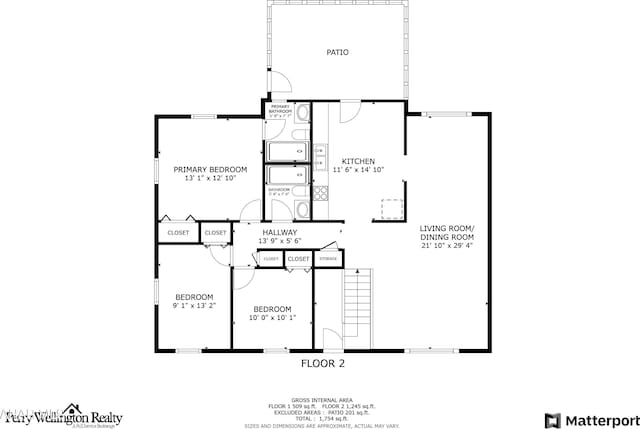 3339 Sylvan Heights Dr, Hollidaysburg, PA 16648 - view of room layout