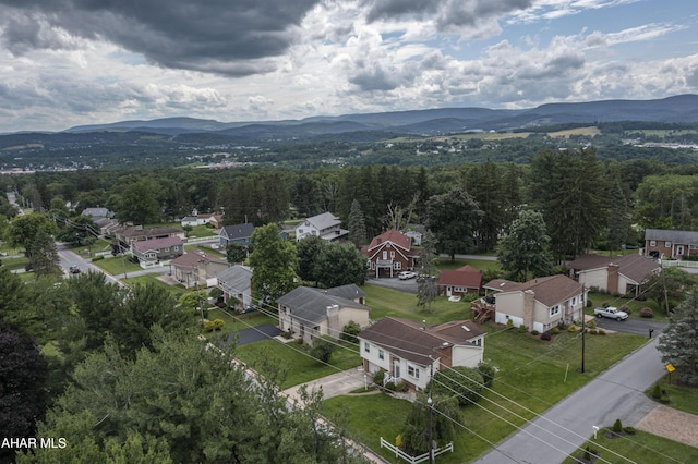 3339 Sylvan Heights Dr, Hollidaysburg, PA 16648 - aerial view of residential area with a mountainous background