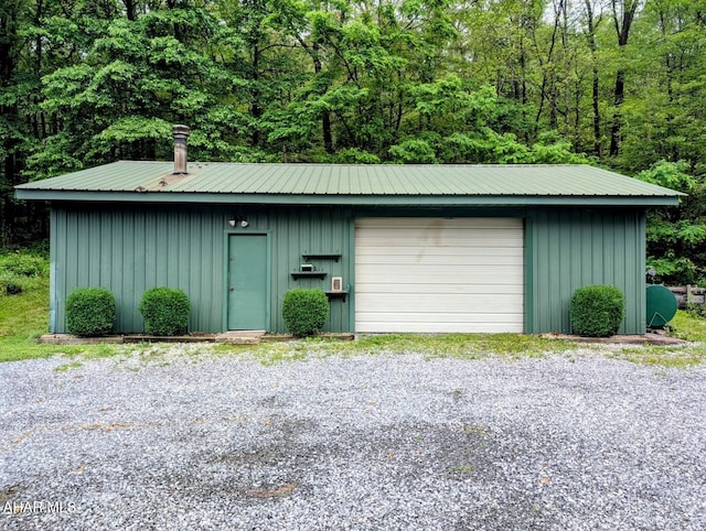 263 Helixville Rd, Schellsburg, PA 15559 - detached garage with a view of trees