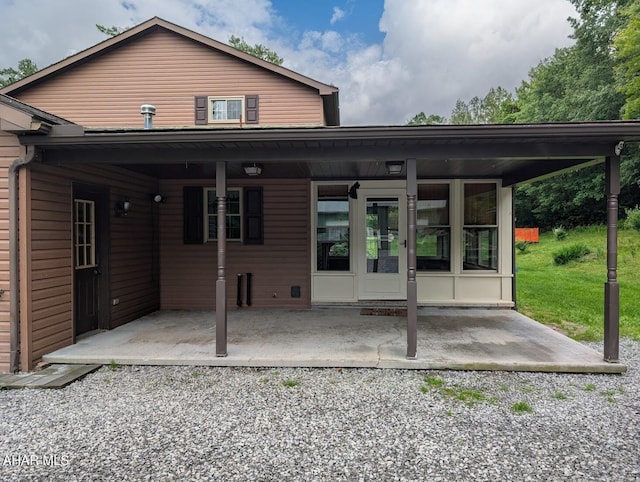 263 Helixville Rd, Schellsburg, PA 15559 - rear view of property with a patio area
