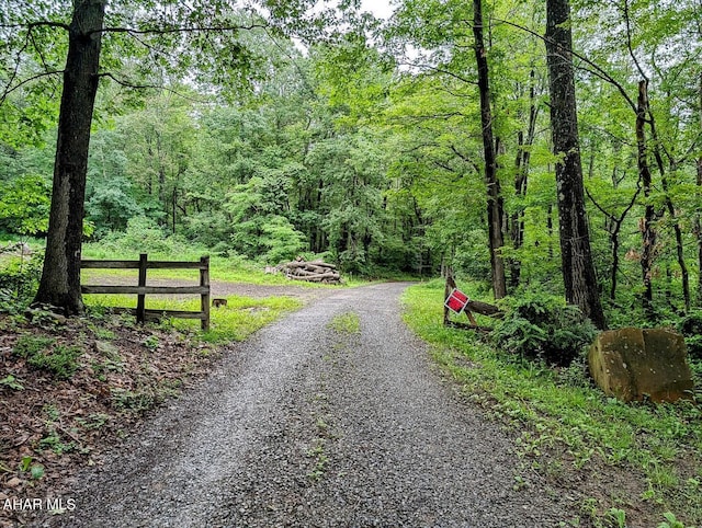 263 Helixville Rd, Schellsburg, PA 15559 - view of dirt / gravel road with a view of trees