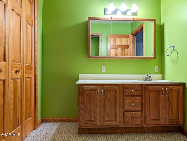 263 Helixville Rd, Schellsburg, PA 15559 - bathroom featuring vanity and baseboards