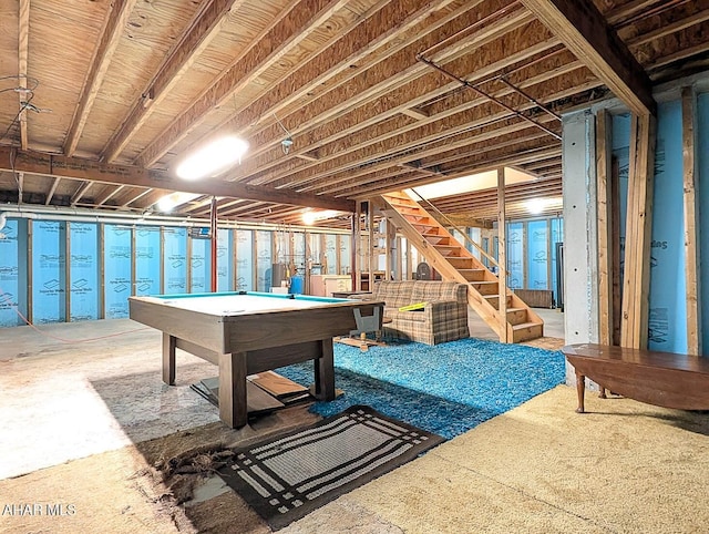 263 Helixville Rd, Schellsburg, PA 15559 - game room with pool table