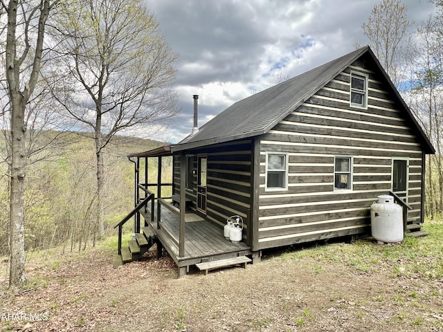 view of side of property