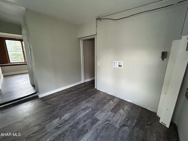 325 Mcfarland Rd, Tyrone, PA 16686 - empty room featuring dark wood-style floors and baseboards