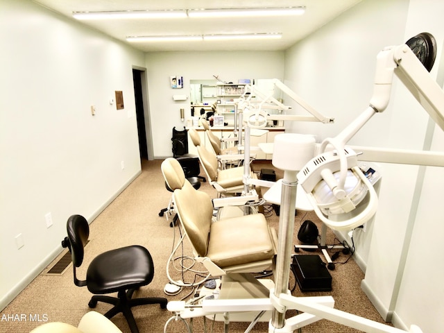 9510 Lincoln Hwy, Bedford, PA 15522 - miscellaneous room featuring carpet floors and an office area