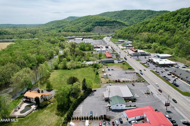9510 Lincoln Hwy, Bedford, PA 15522 - bird's eye view of a heavily wooded area and a mountainous background