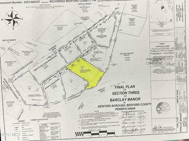 LOT38 Barclay Dr, Bedford PA, 15522 land for sale