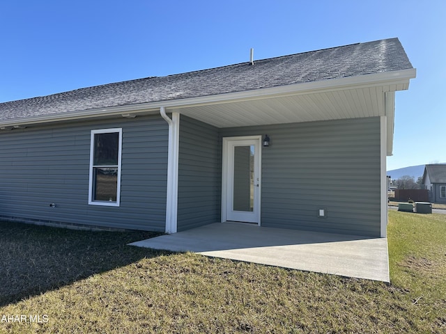 111 Red Tail Cir, Duncansville, PA 16635 - back of house featuring a lawn and a patio area