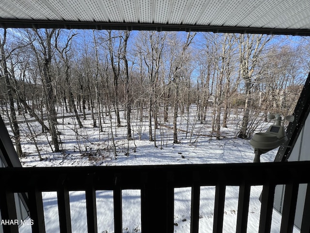 143 E Valley Point Ln, Claysburg, PA 16625 - view of yard layered in snow
