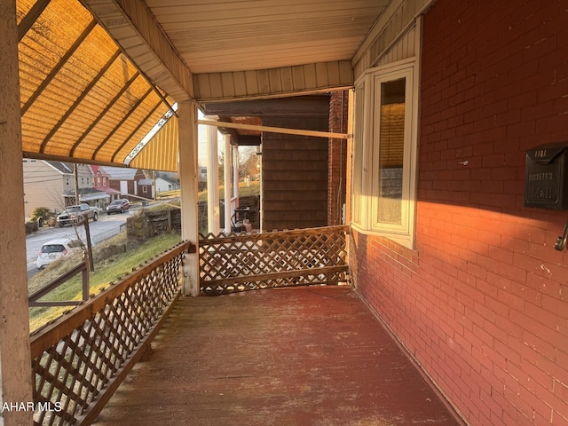 view of patio / terrace featuring a porch