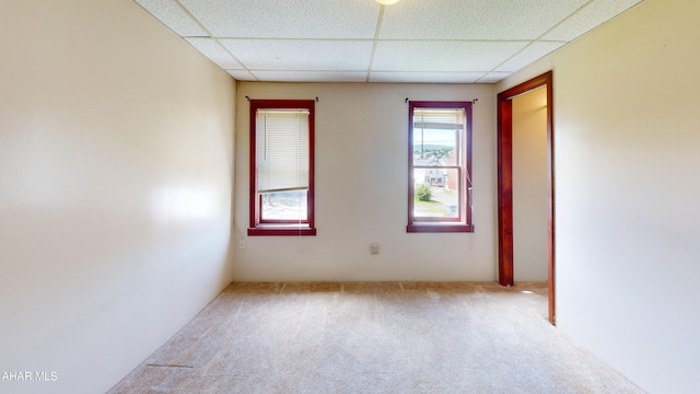 602 5th Ave, Altoona, PA 16602 - carpeted spare room with a drop ceiling