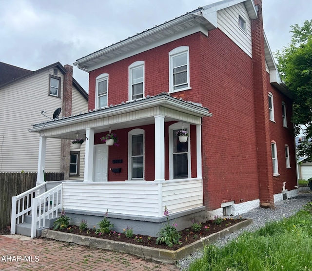 2306 5th Ave, Altoona, PA 16602 - view of front facade featuring a porch and brick siding