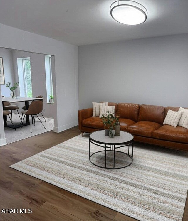 2306 5th Ave, Altoona, PA 16602 - living room with wood finished floors and baseboards