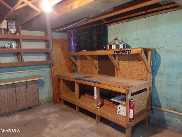 735 N Julian St, Ebensburg, PA 15931 - view of unfinished basement