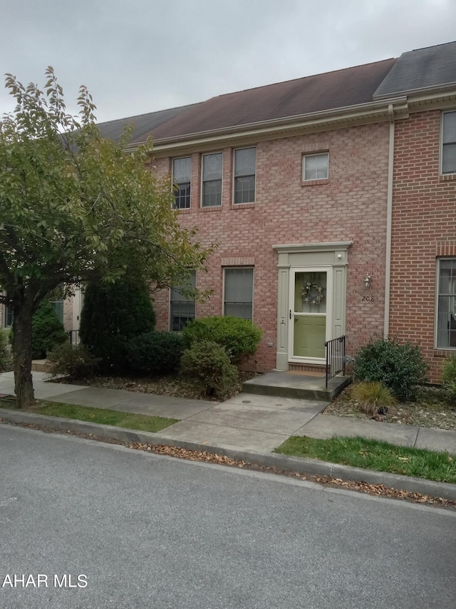 view of townhome / multi-family property