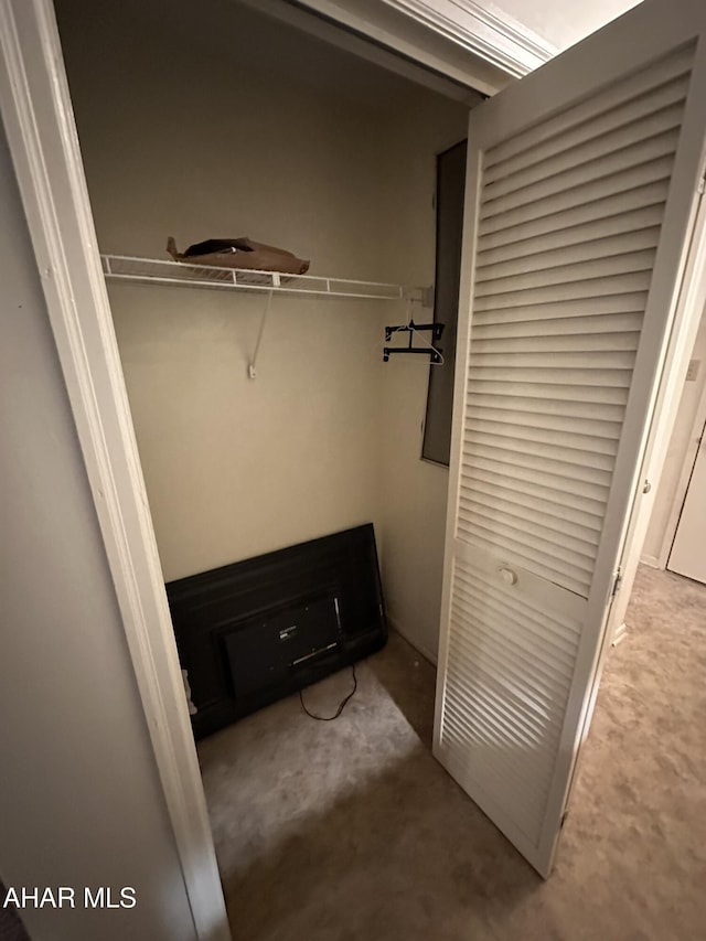 view of closet