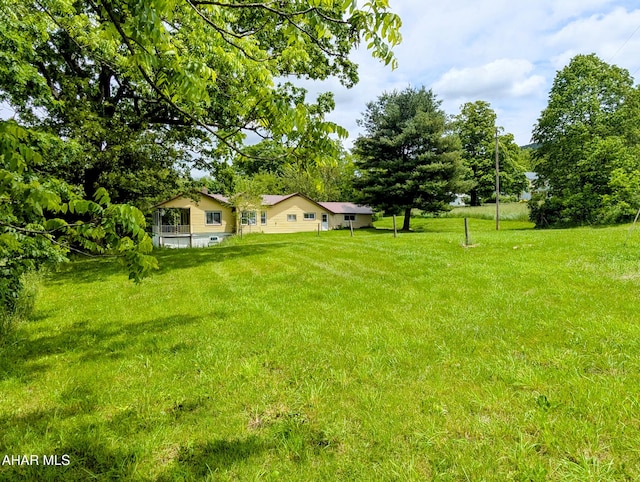 157 Cove Rd, Buffalo Mills, PA 15534 - view of grassy yard featuring view of scattered trees