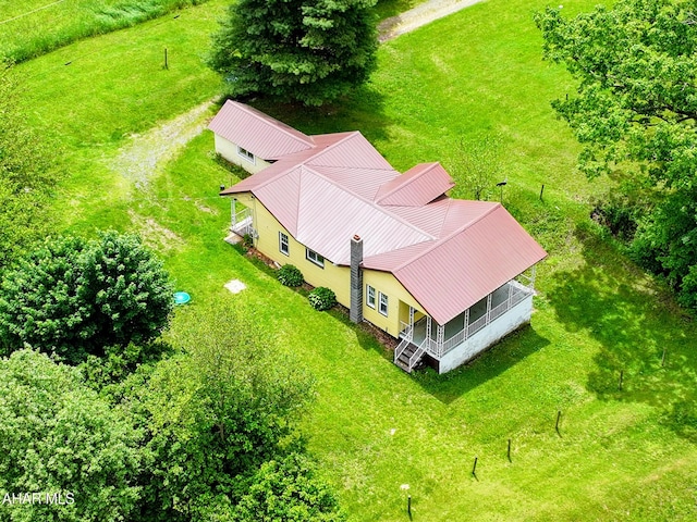 157 Cove Rd, Buffalo Mills, PA 15534 - view from above of property