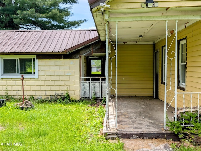 157 Cove Rd, Buffalo Mills, PA 15534 - entrance to property featuring a metal roof