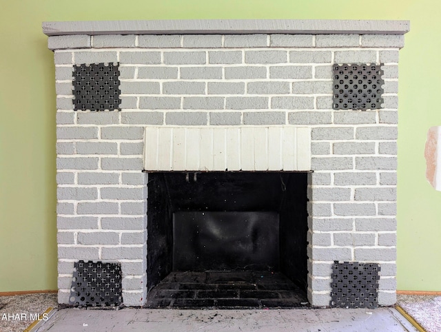 157 Cove Rd, Buffalo Mills, PA 15534 - detailed view of a fireplace
