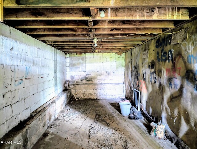157 Cove Rd, Buffalo Mills, PA 15534 - view of unfinished basement
