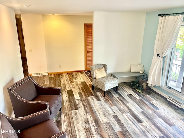 508 Oakwood Dr, Bedford, PA 15522 - sitting room with healthy amount of natural light, wood finished floors, and baseboards