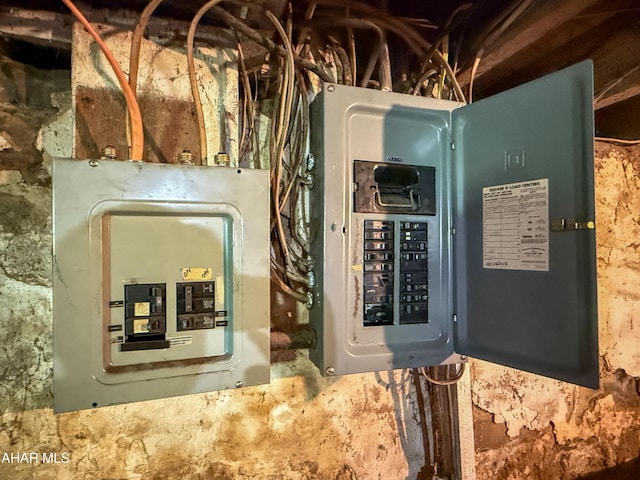 346 Lower Snake Spring Rd, Everett, PA 15537 - utility room featuring electric panel