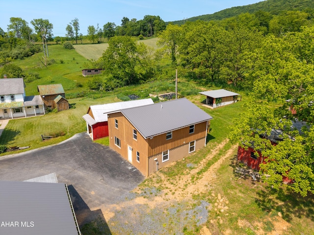 346 Lower Snake Spring Rd, Everett, PA 15537 - view from above of property with a heavily wooded area