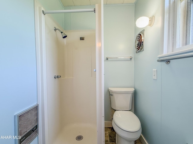 346 Lower Snake Spring Rd, Everett, PA 15537 - bathroom featuring a shower stall